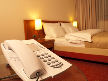Téléphone service hotelier